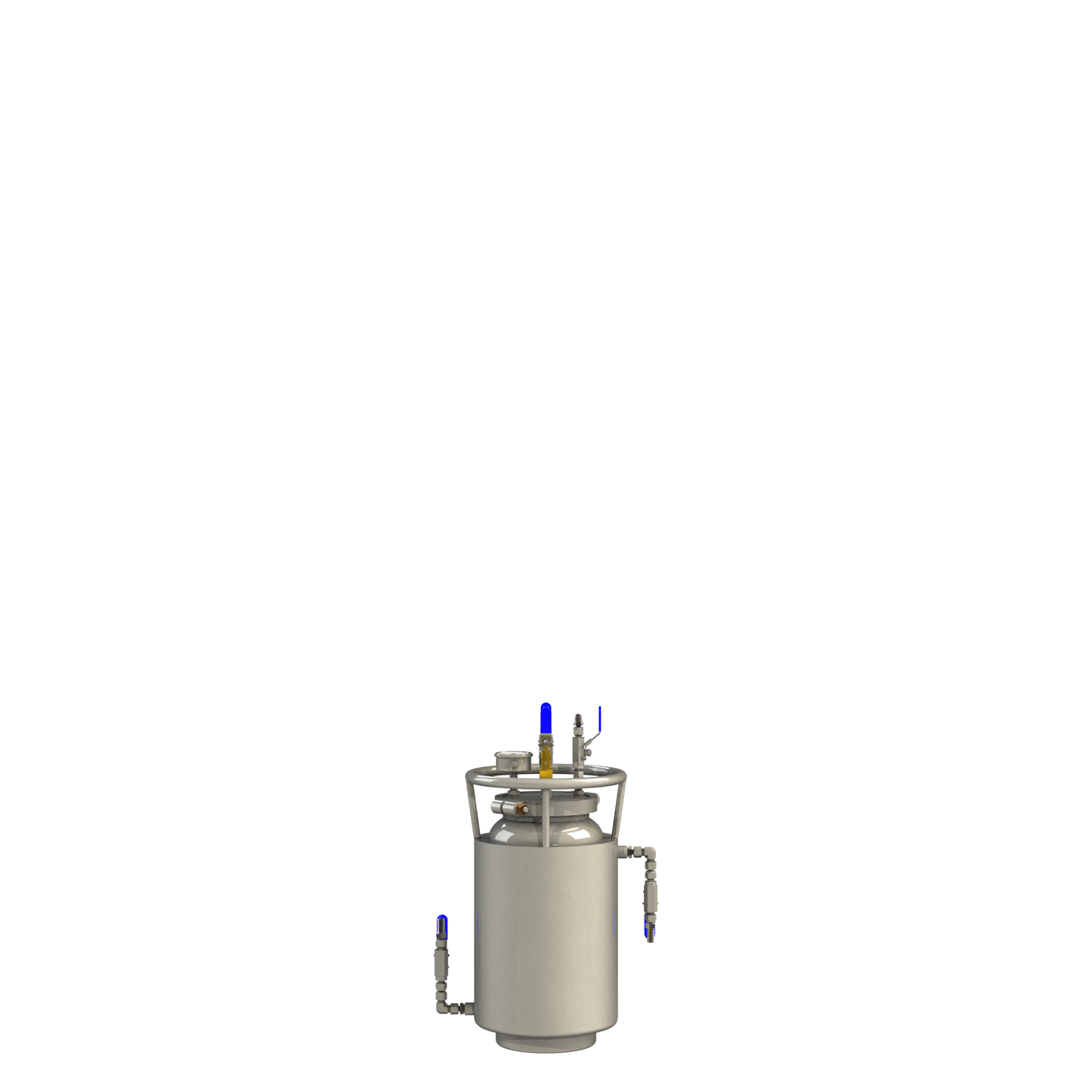 Jacketed Solvent Tank - 10lb