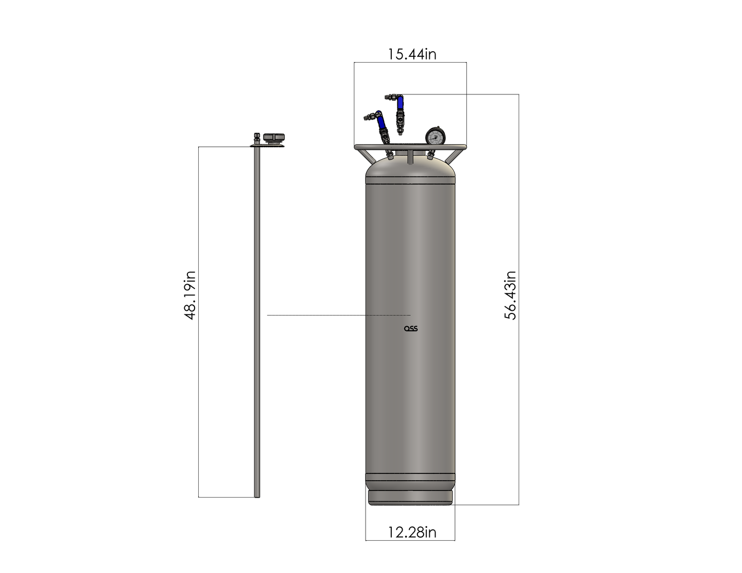 Solvent Tank - 100lb