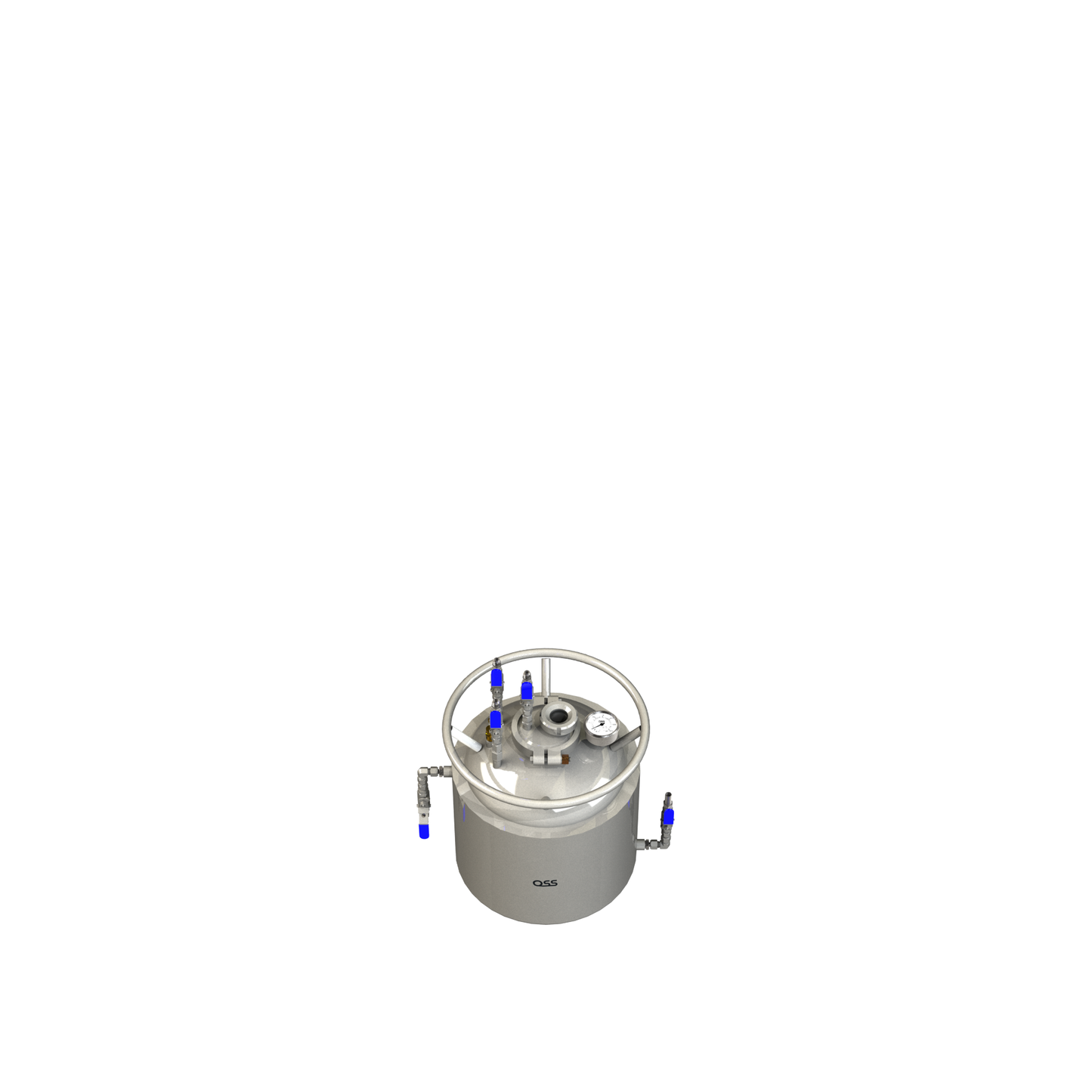 Jacketed Solvent Tank - 25lb