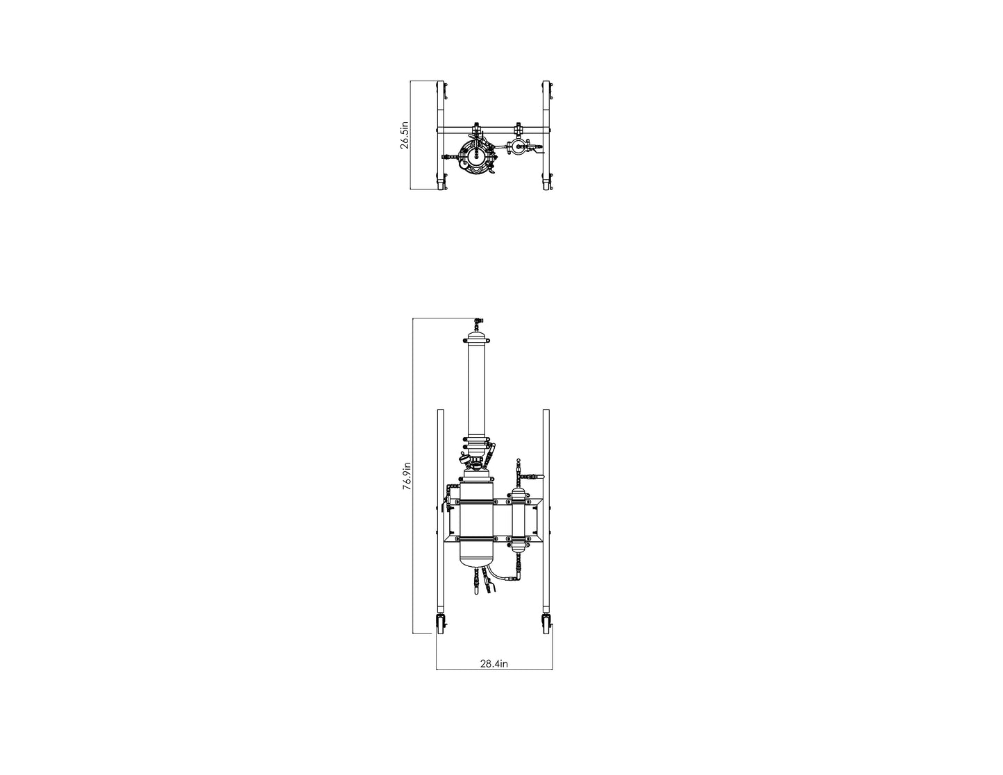 Lil Terp Extractor - (2.5lbs.) - 4"x24"