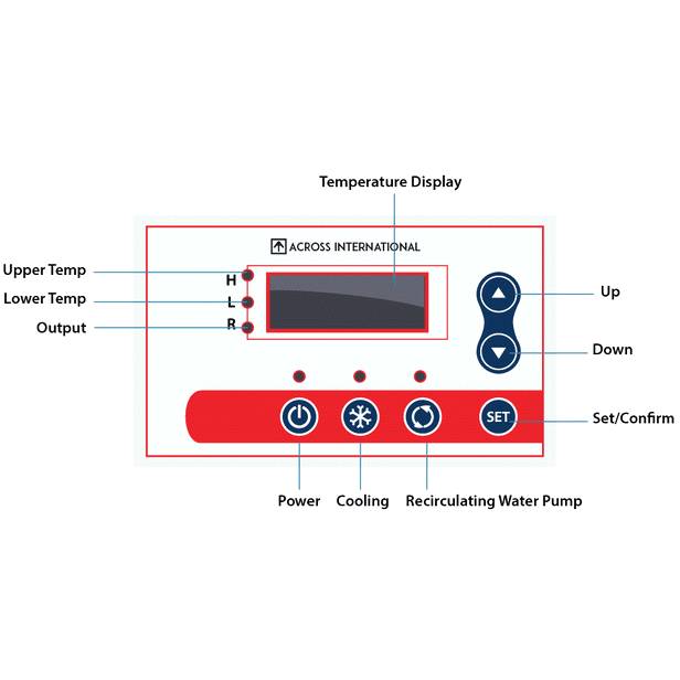 Ai -30C 10L Recirculating Chiller with 20L/Min Centrifugal Pump