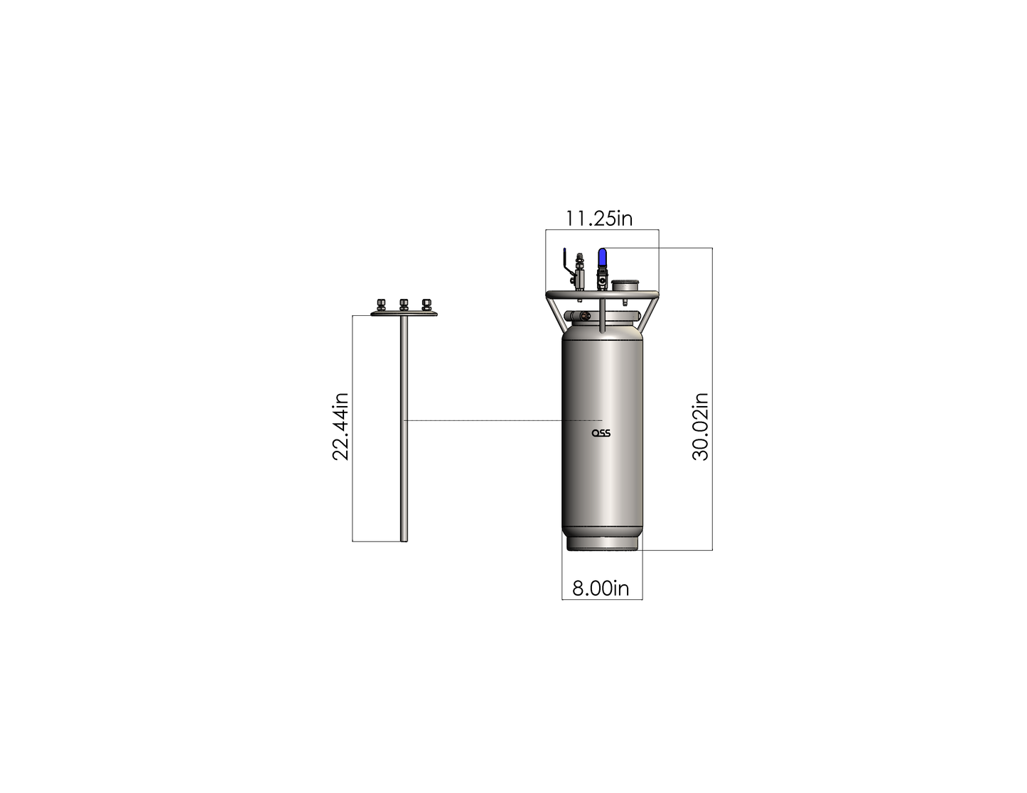 Solvent Tank - 15lb