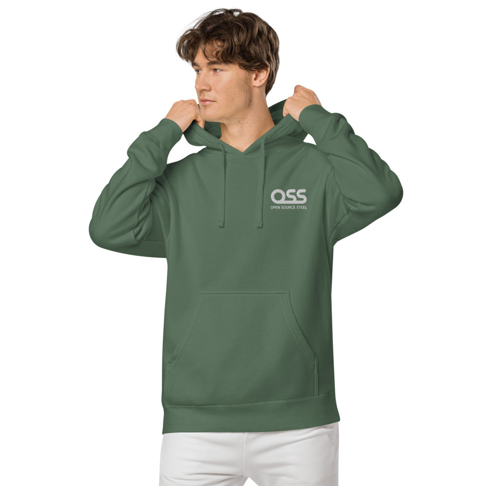 OSS Unisex pigment dyed hoodie