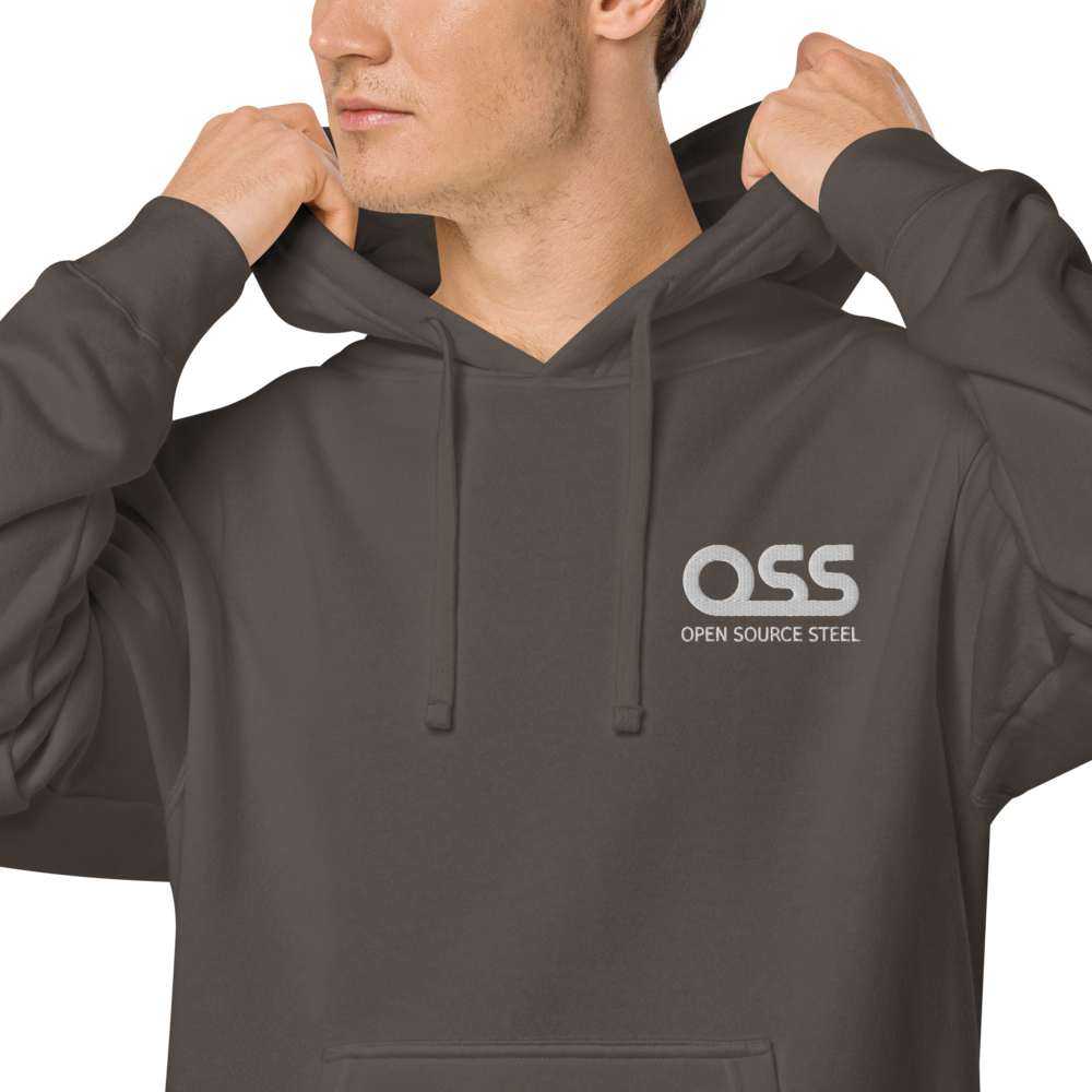 OSS Unisex pigment dyed hoodie