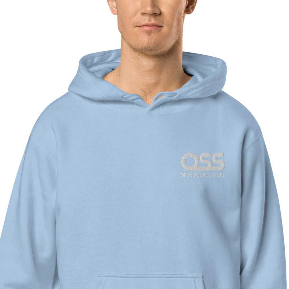 OSS Unisex pigment dyed hoodie