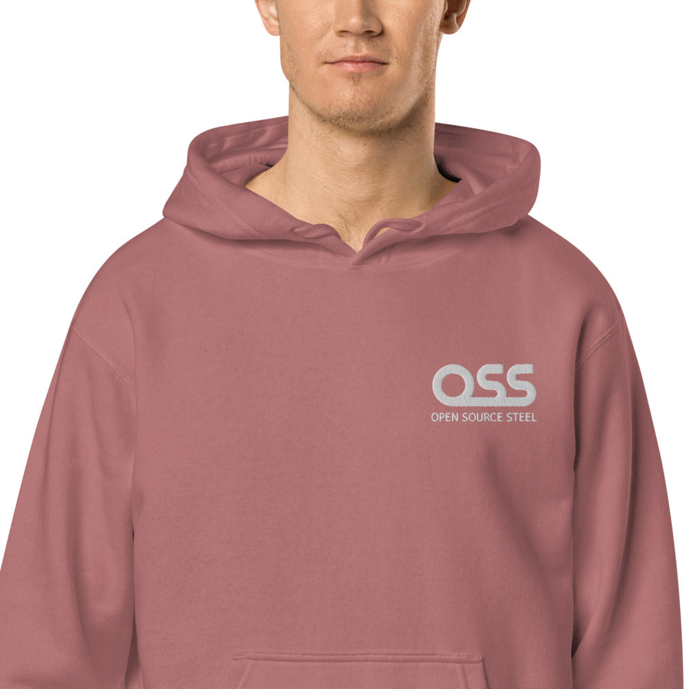 OSS Unisex pigment dyed hoodie