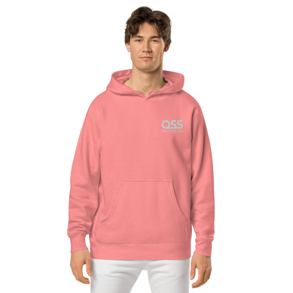 OSS Unisex pigment dyed hoodie