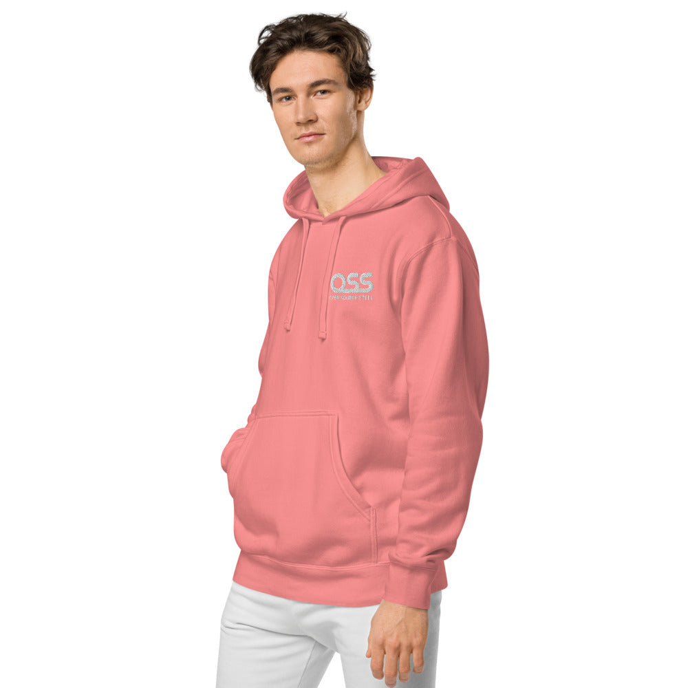 OSS Unisex pigment dyed hoodie