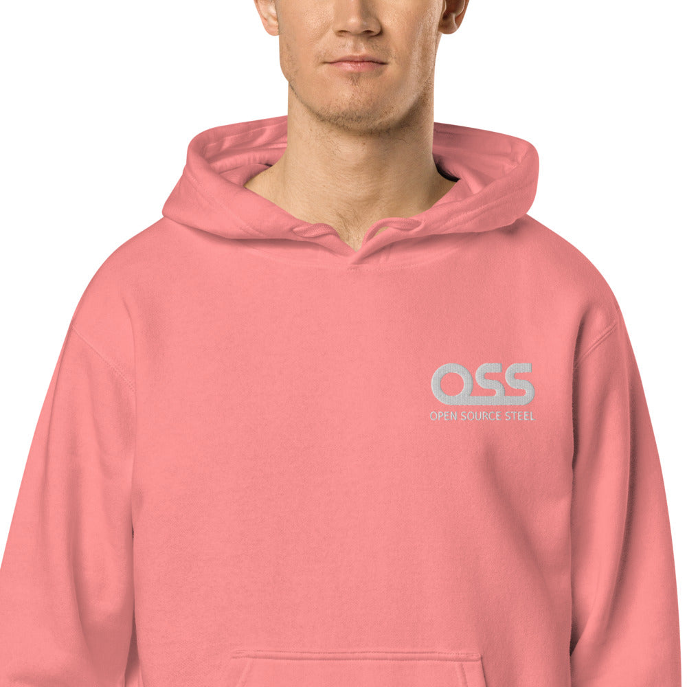OSS Unisex pigment dyed hoodie