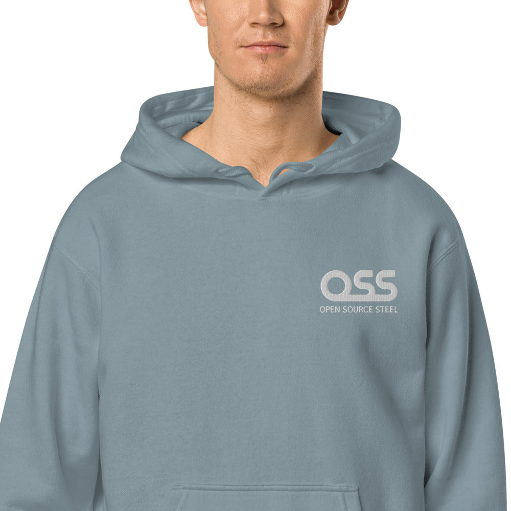 OSS Unisex pigment dyed hoodie