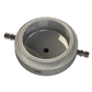 Jacketed Round Bottom Collection Base w/ 3/8" Compression Ports