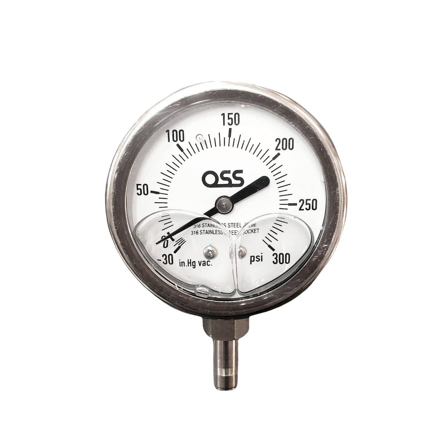 Compression Compound Gauge - 3/8"