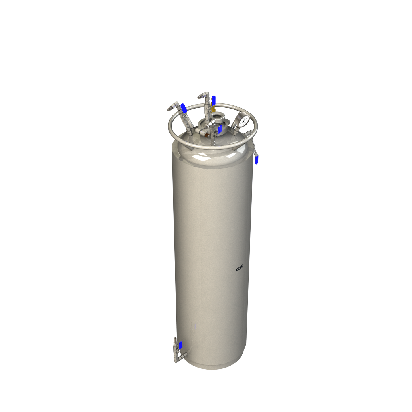 Jacketed Solvent Tank - 100lb