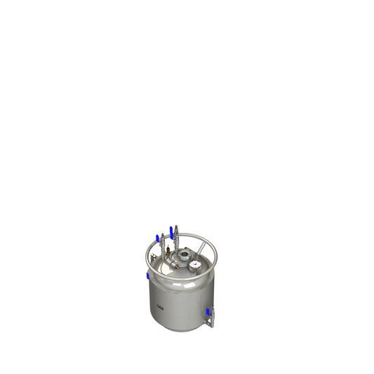 Jacketed Solvent Tank - 25lb