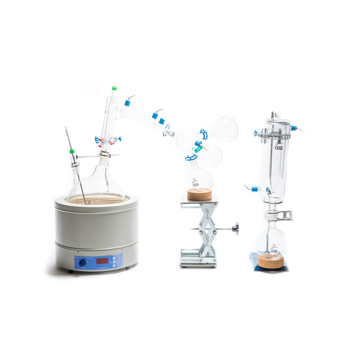 Distillation Glass Package with Accessories – Open Source Steel