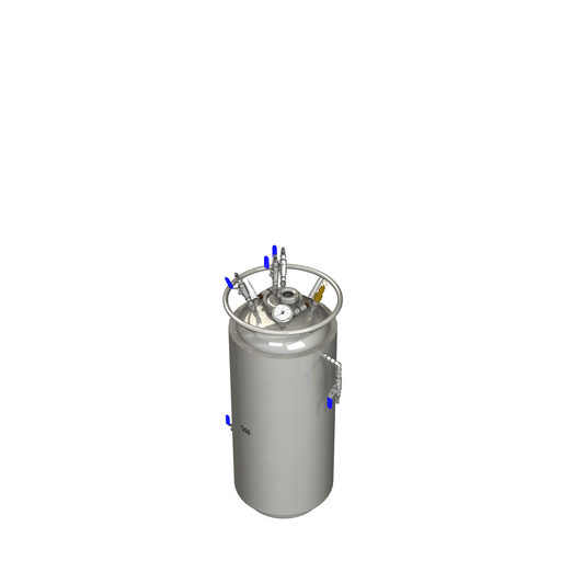 Jacketed Solvent Tank - 50lb