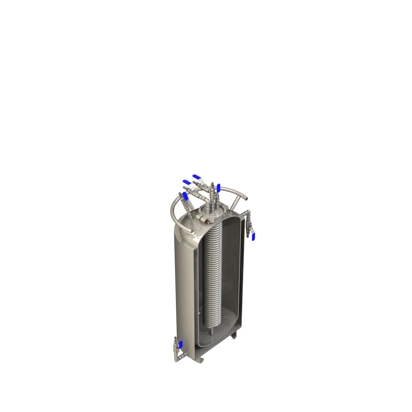 Jacketed Solvent Tank - 50lb