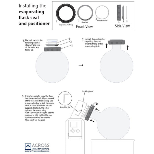 Ai Evaporation Flask Seal & Positioner