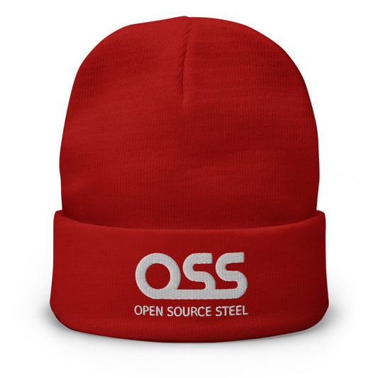 OSS Embroidered Beanie