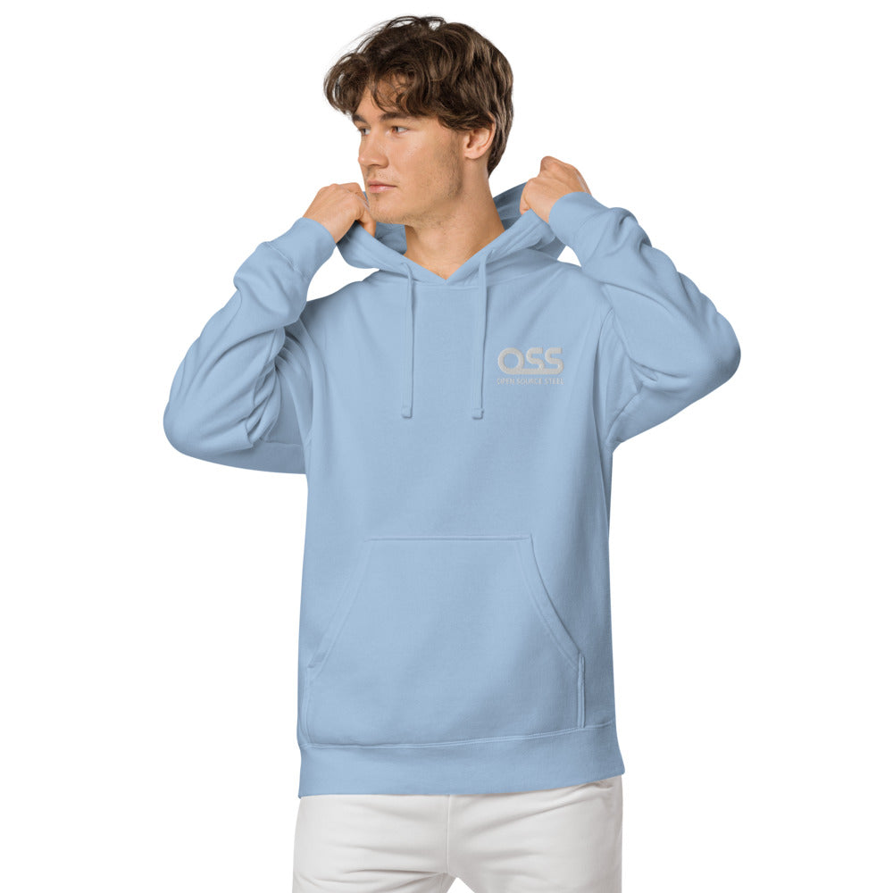 OSS Unisex pigment dyed hoodie